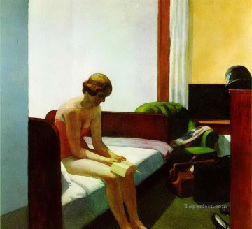 Edward Hopper Painting - habitación de hotel Edward Hopper